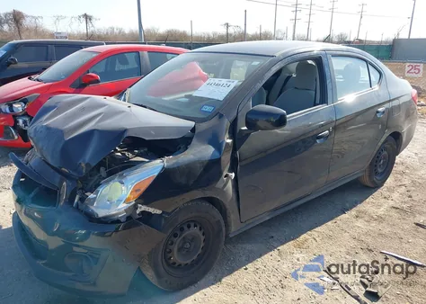 2020 Mitsubishi Mirage G4 Es from USA, damaged, VIN ML32F3FJ2LHF09771